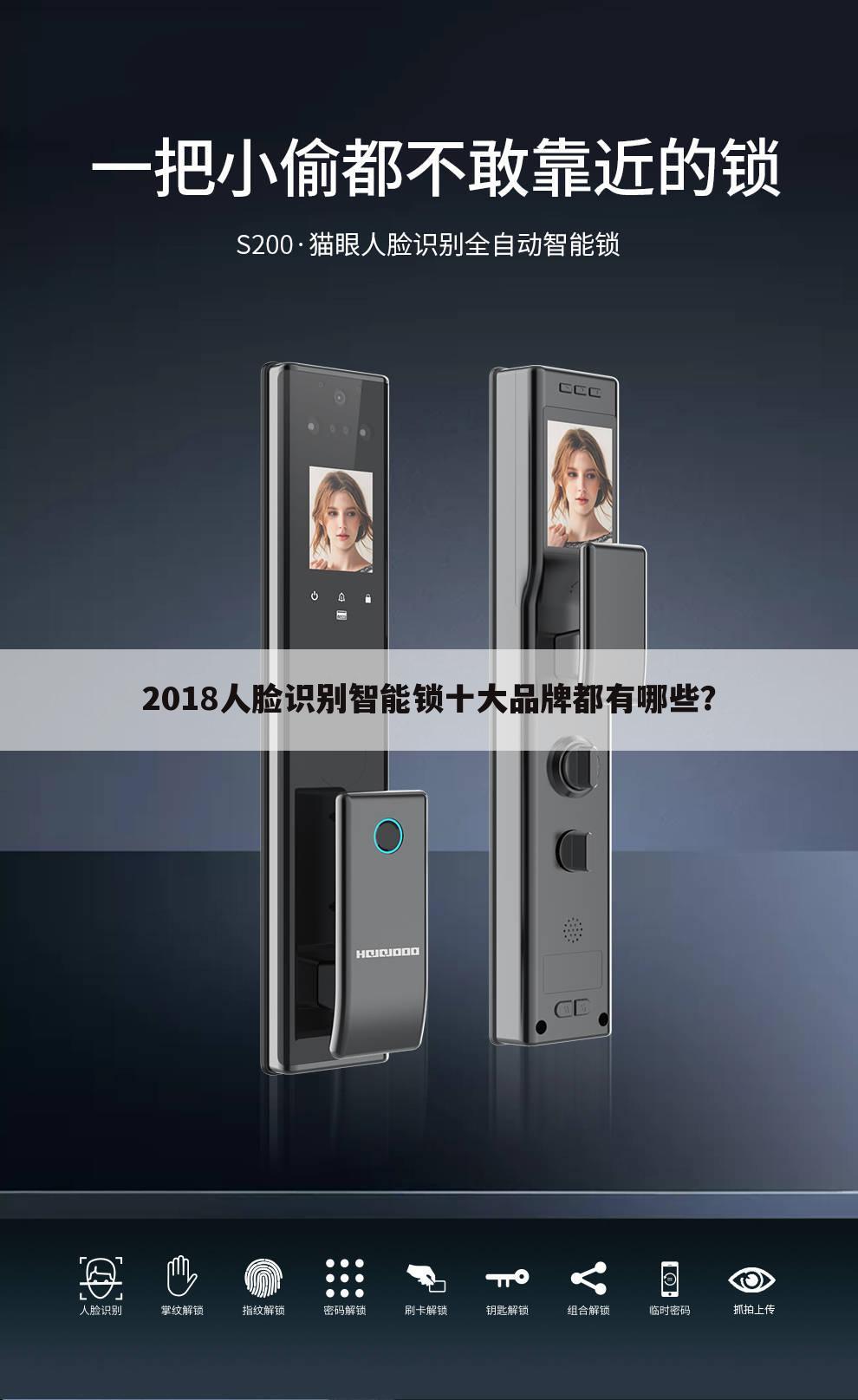 2018人脸识别智能锁十大品牌都有哪些?