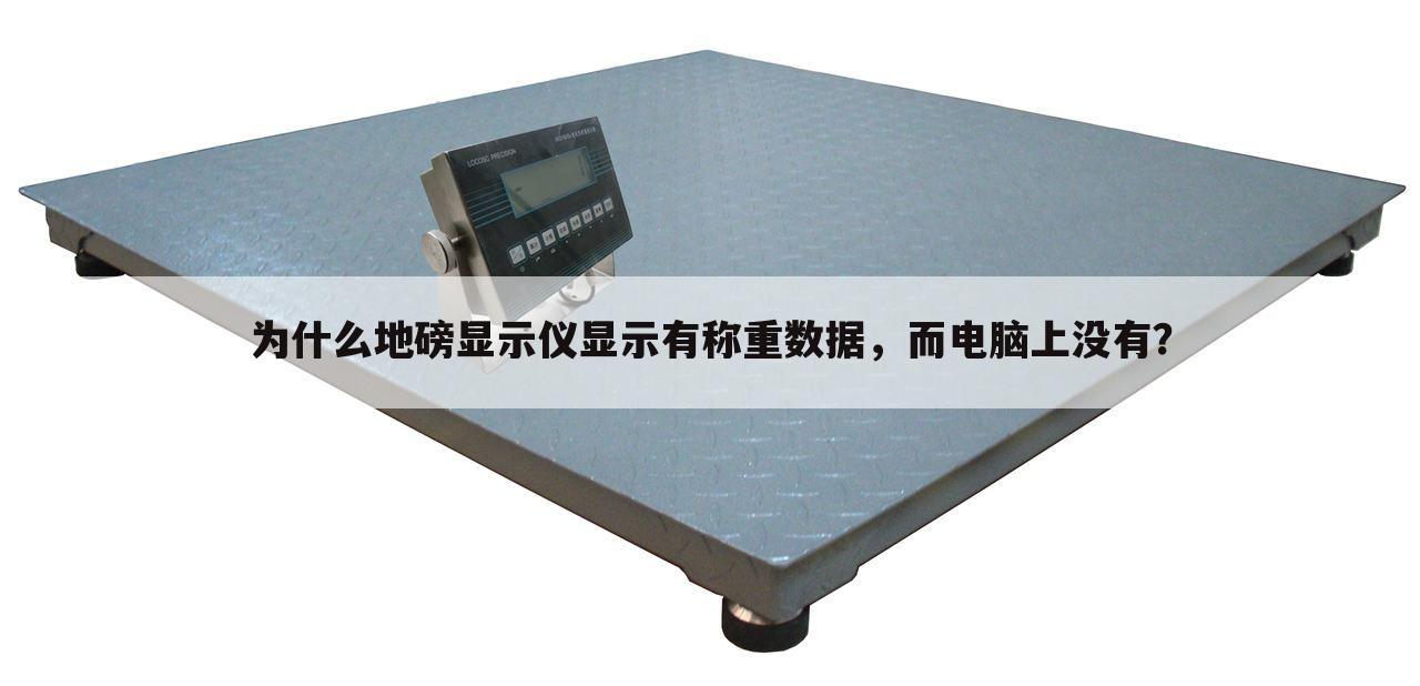 为什么地磅显示仪显示有称重数据,而电脑上没有?