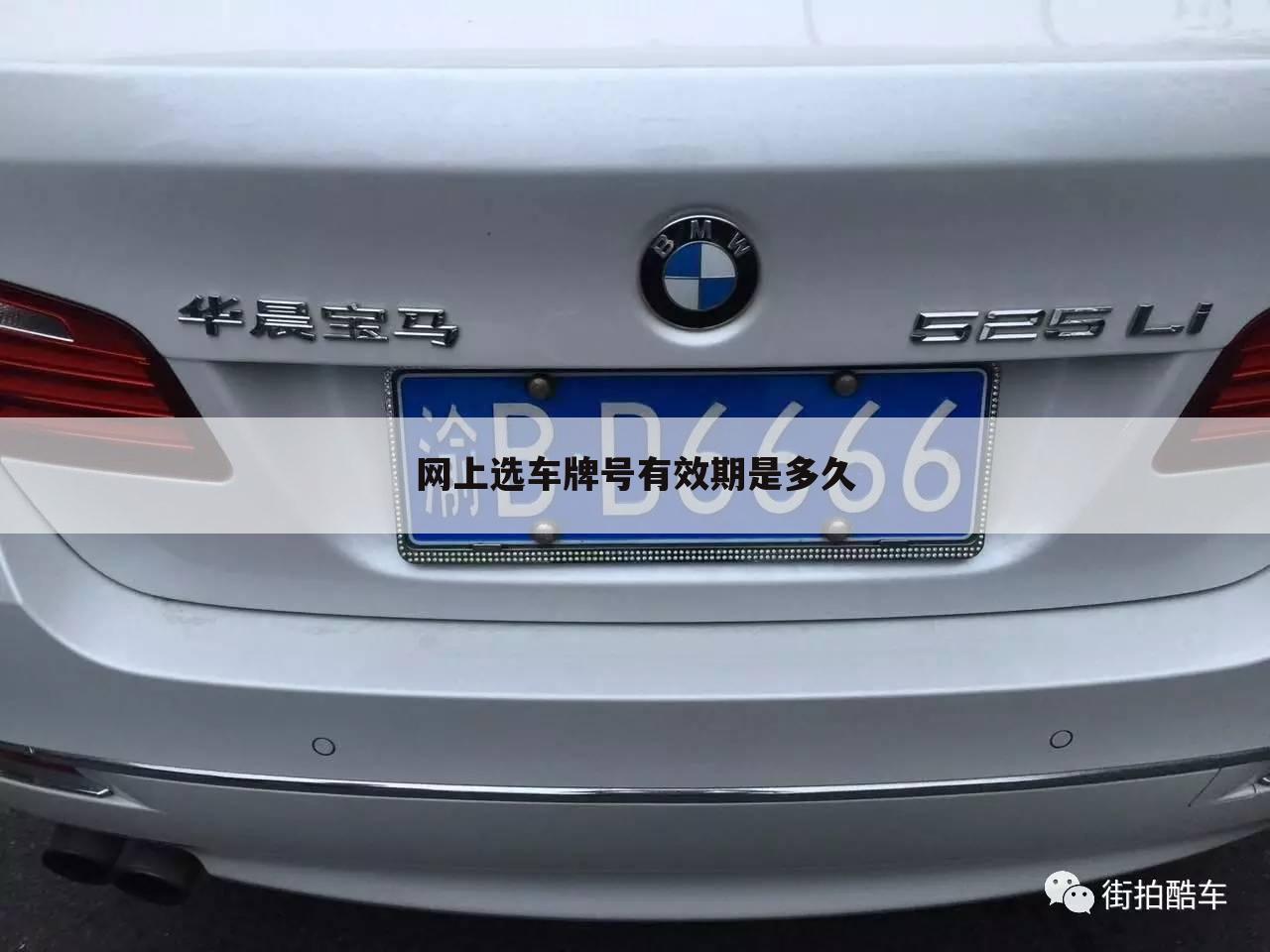 网上选车牌号有效期是多久