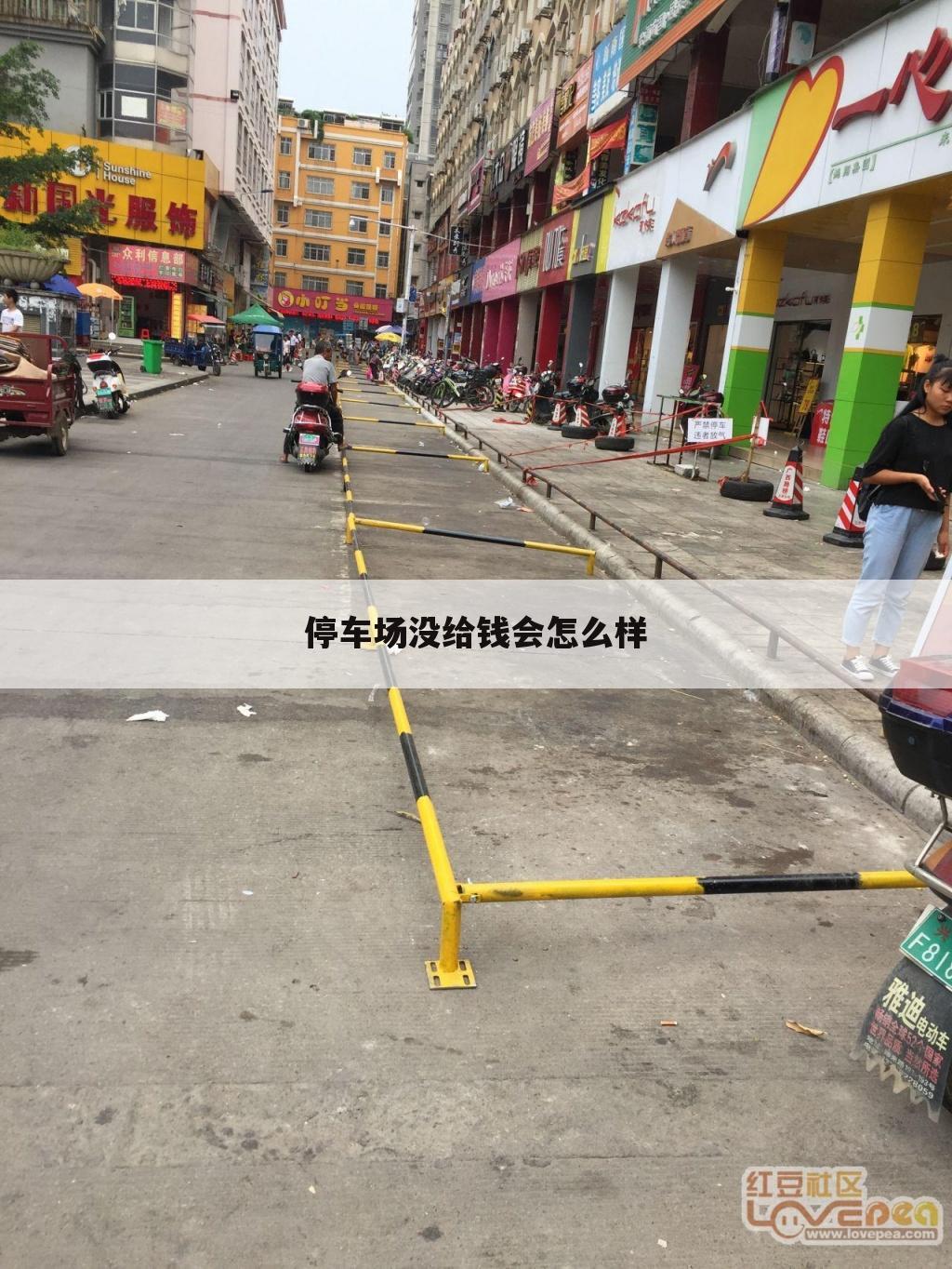 停车场没给钱会怎么样