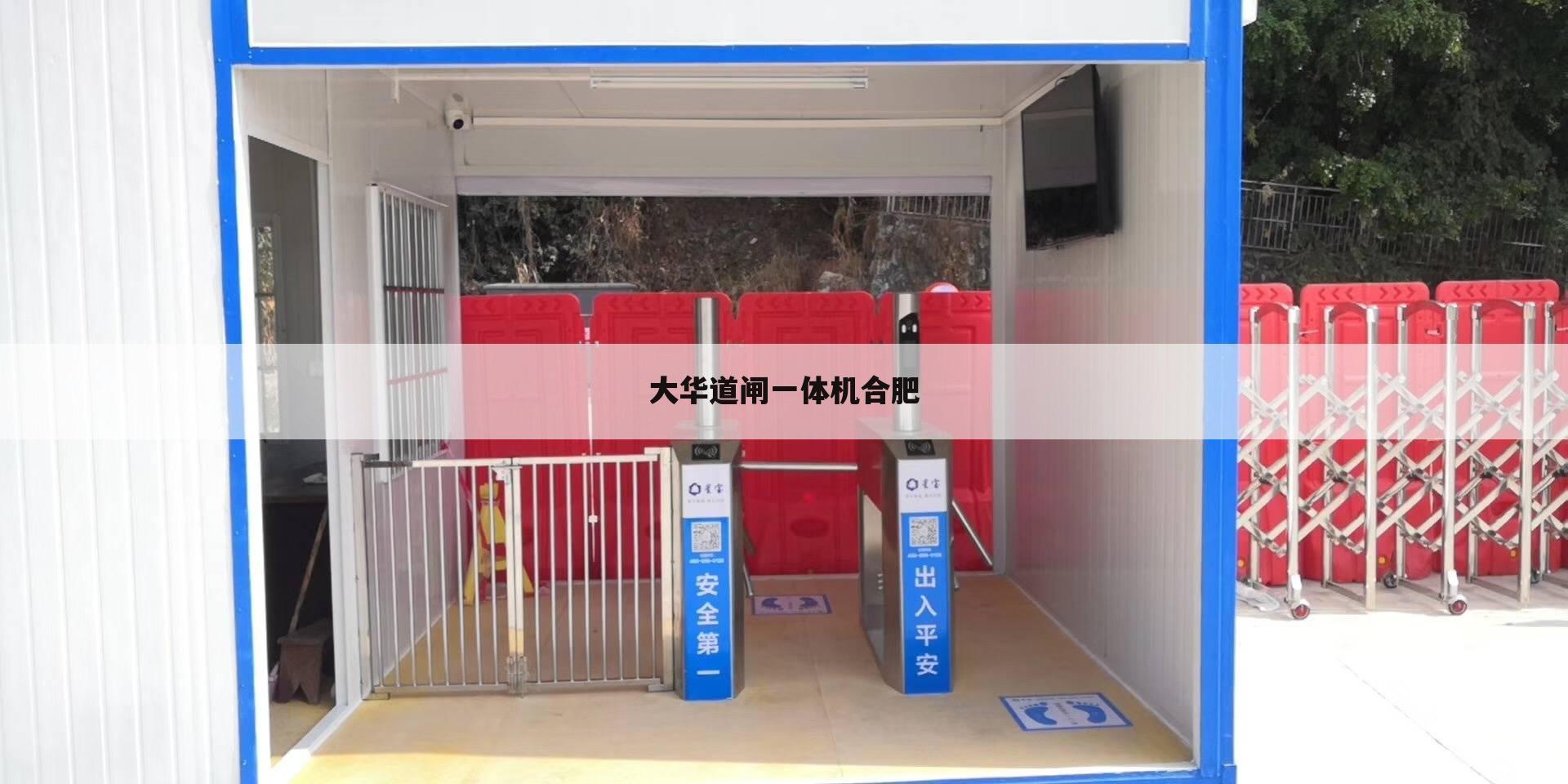 大华道闸一体机合肥