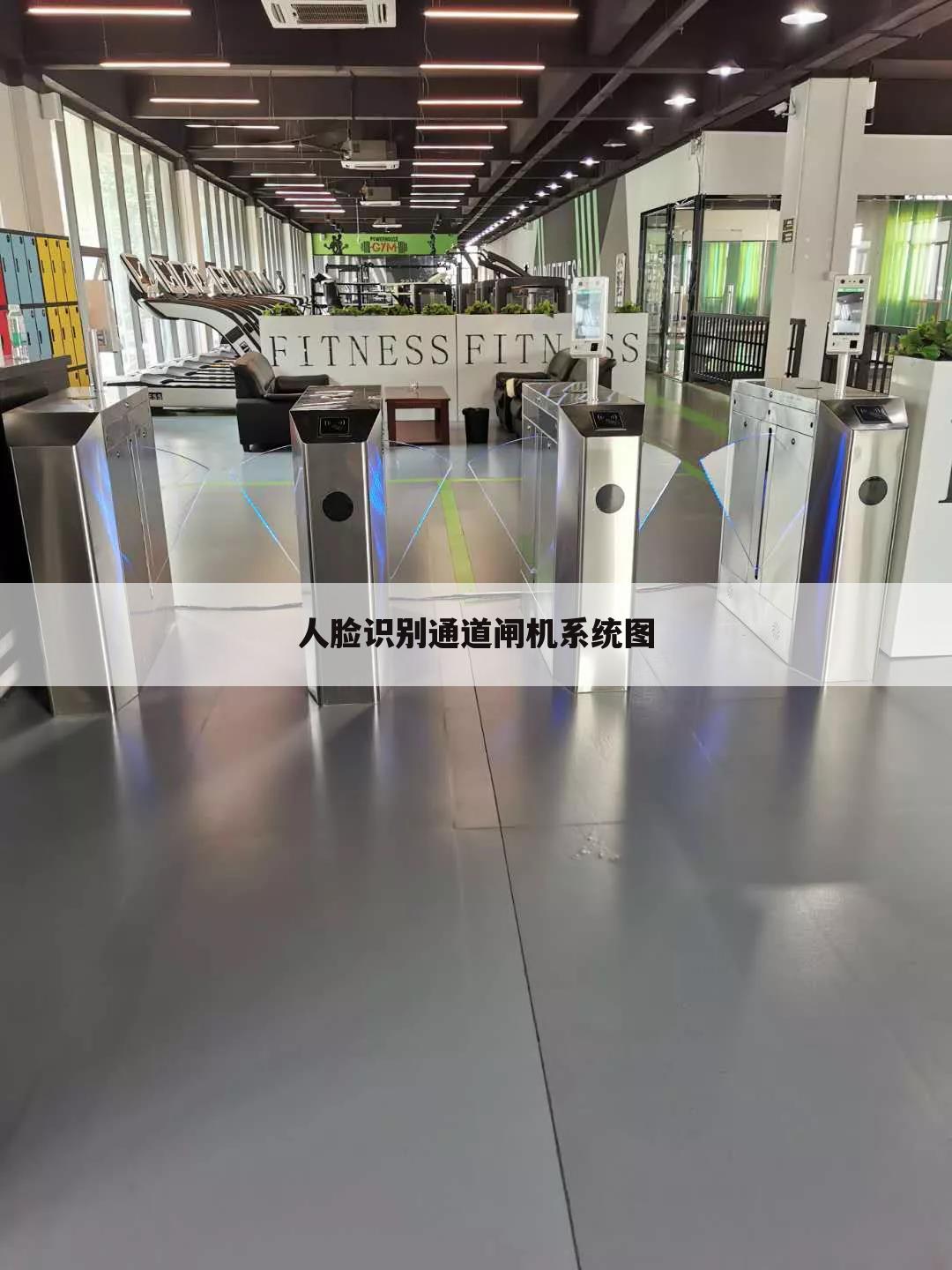 人脸识别通道闸机系统图
