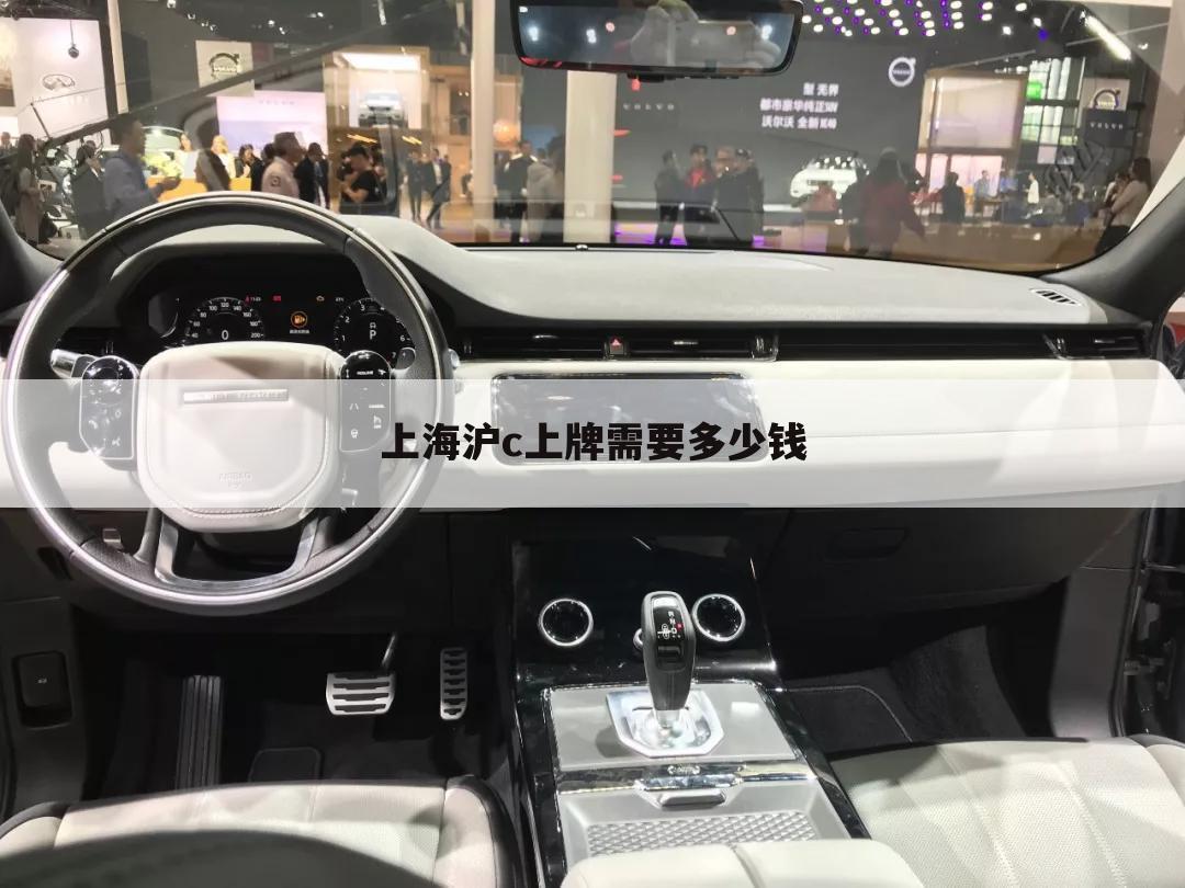 上海沪c上牌需要多少钱