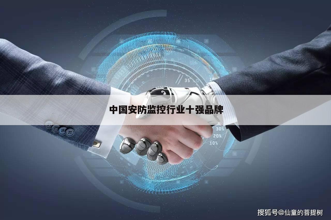 中国安防监控行业十强品牌