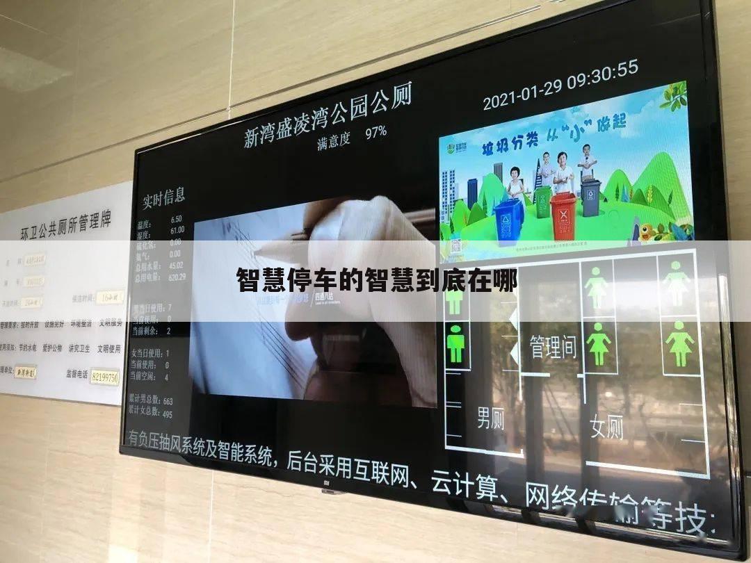 智慧停车的智慧到底在哪