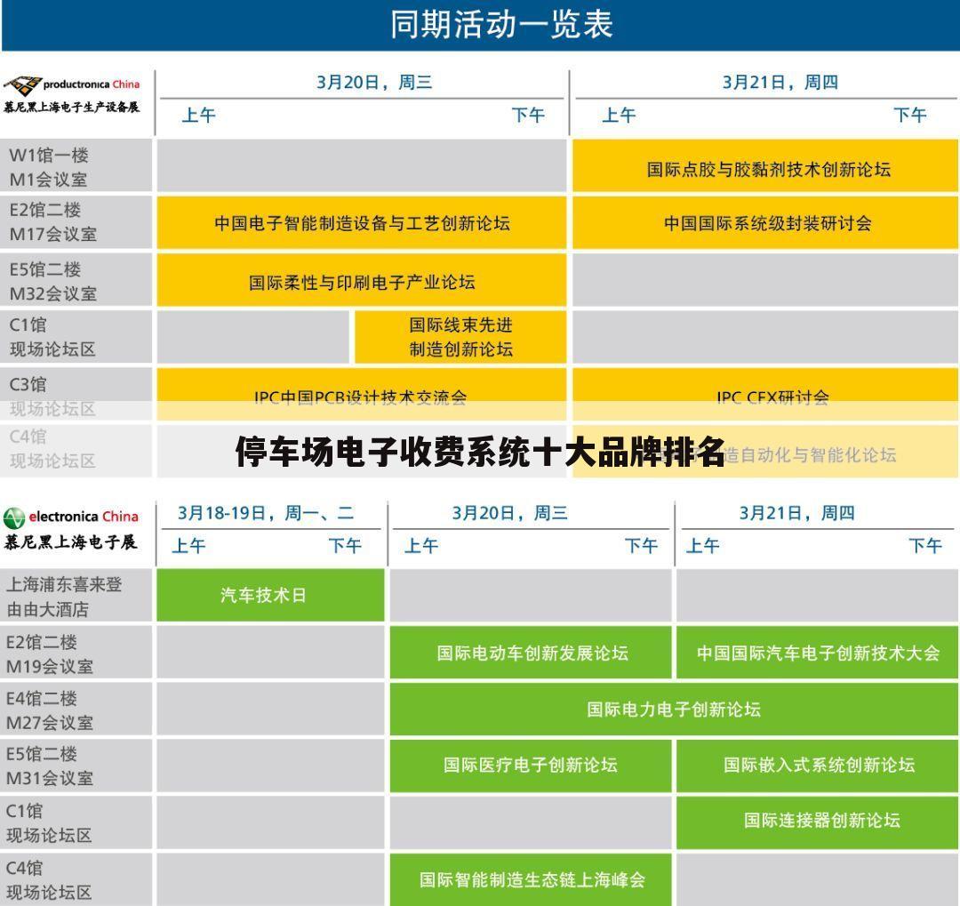 停车场电子收费系统十大品牌排名