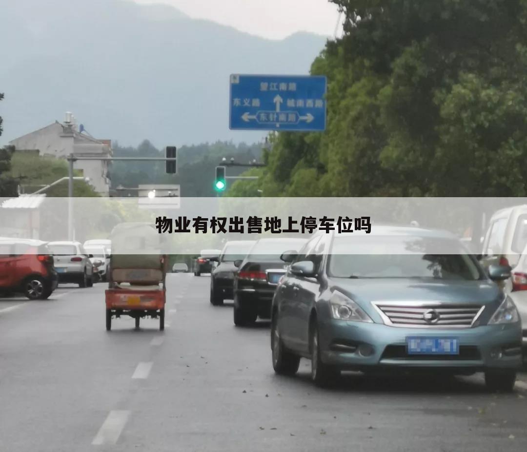 物业有权出售地上停车位吗