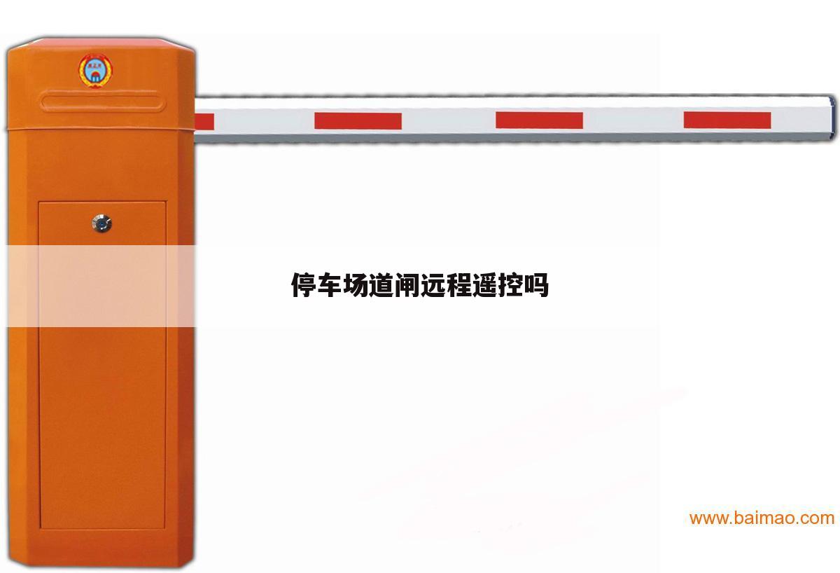 停车场道闸远程遥控吗