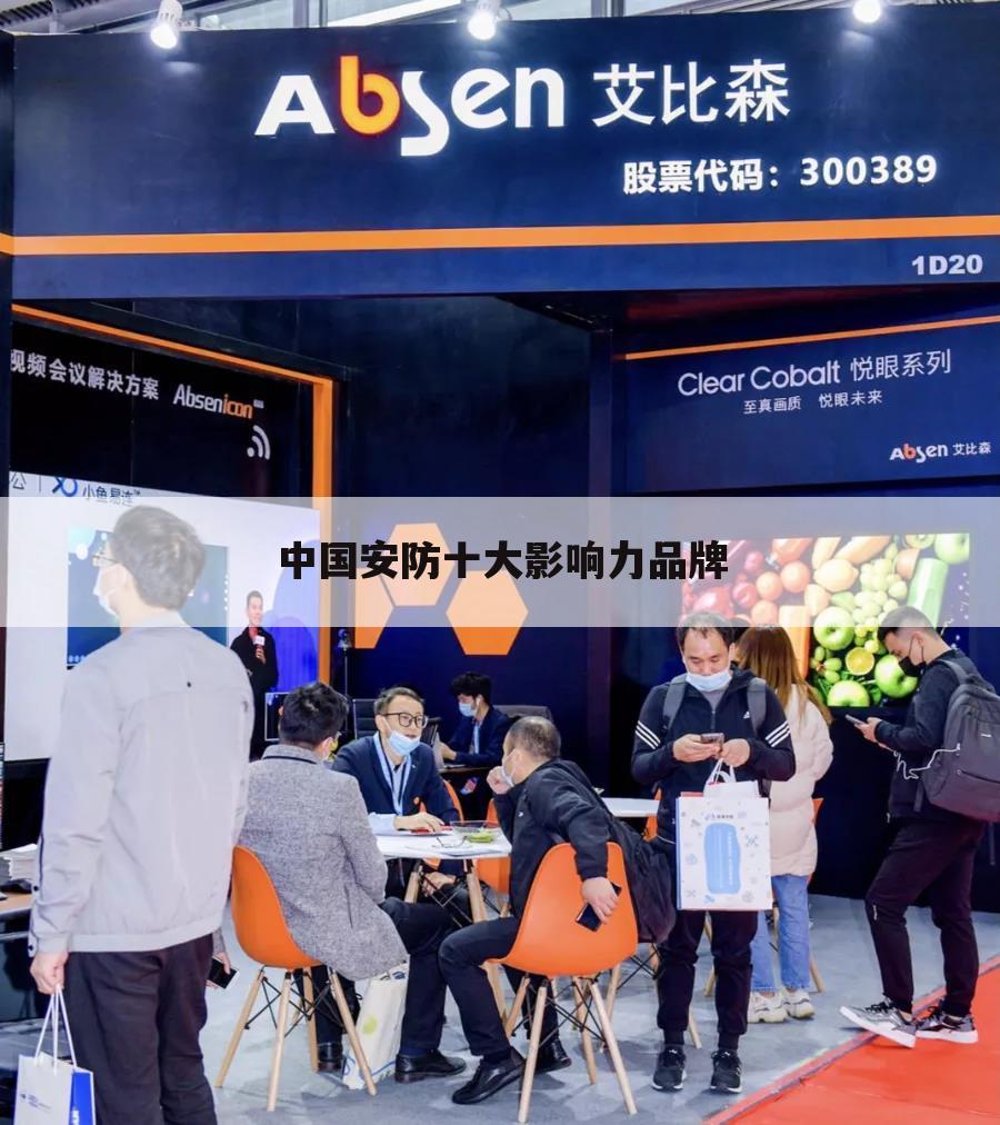 中国安防十大影响力品牌