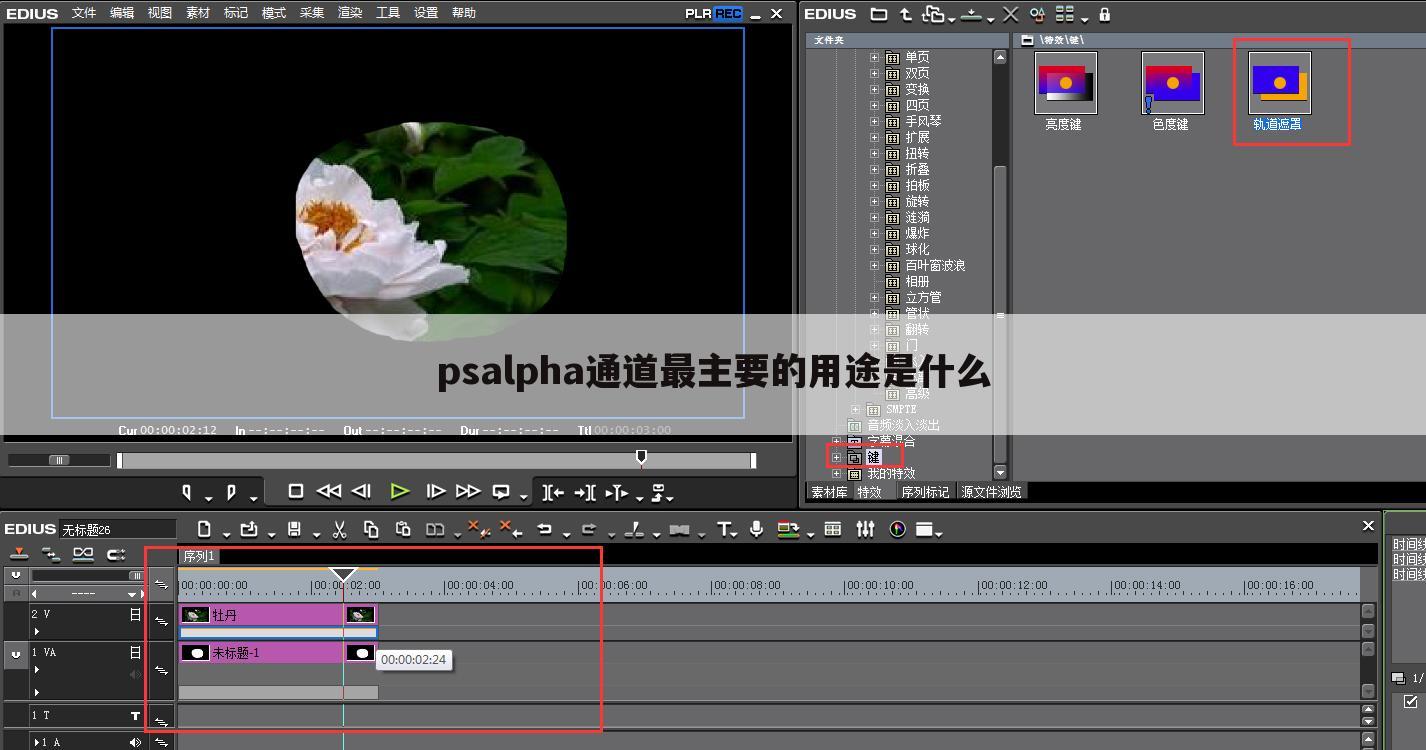 psalpha通道最主要的用途是什么