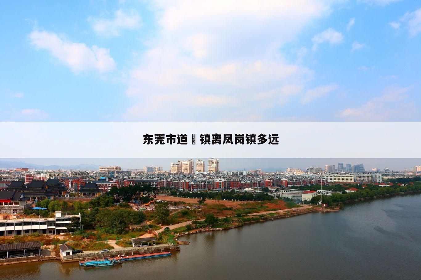东莞市道滘镇离凤岗镇多远