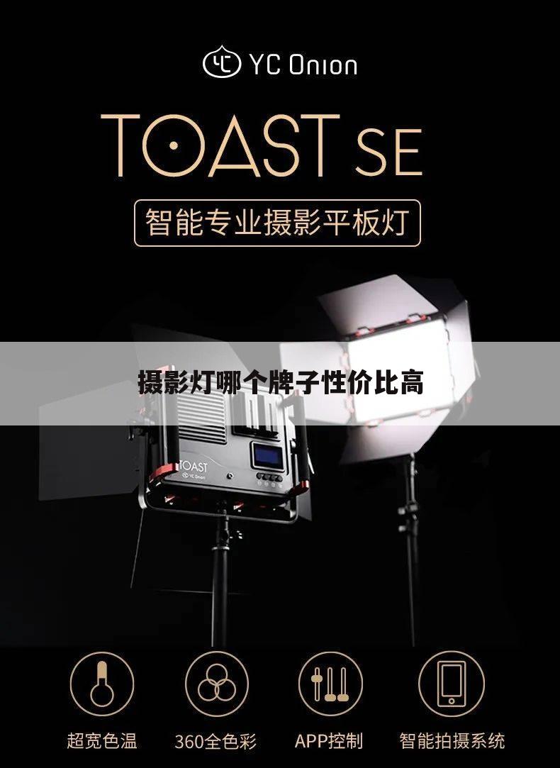 摄影灯哪个牌子性价比高