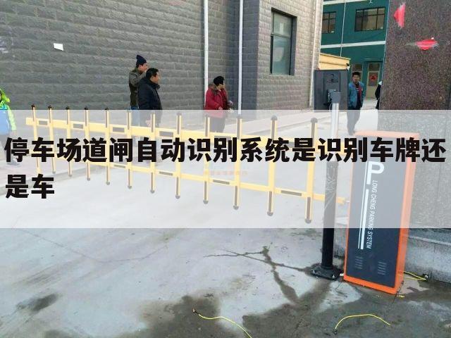 停车场道闸自动识别系统是识别车牌还是车