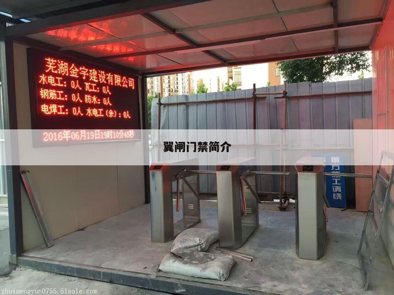 翼闸门禁简介