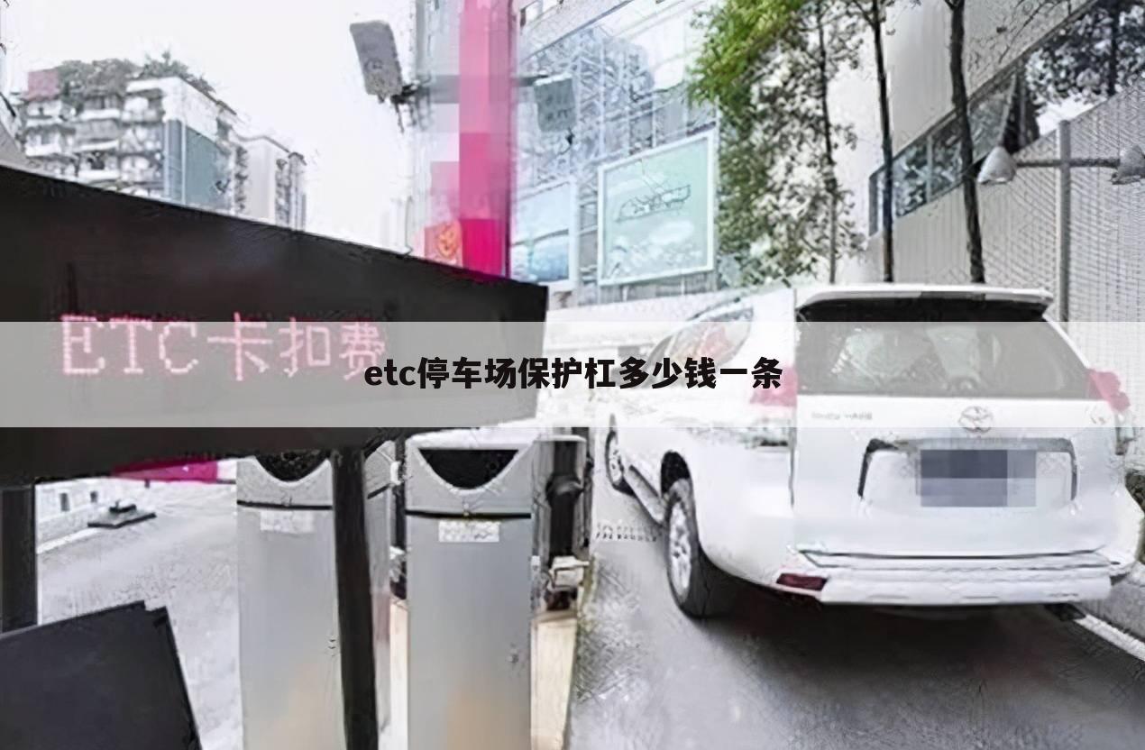 etc停车场保护杠多少钱一条