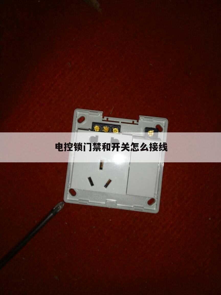 电控锁门禁和开关怎么接线