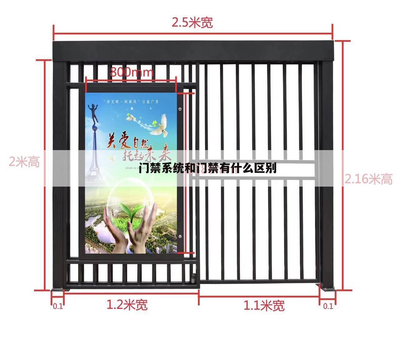 门禁系统和门禁有什么区别