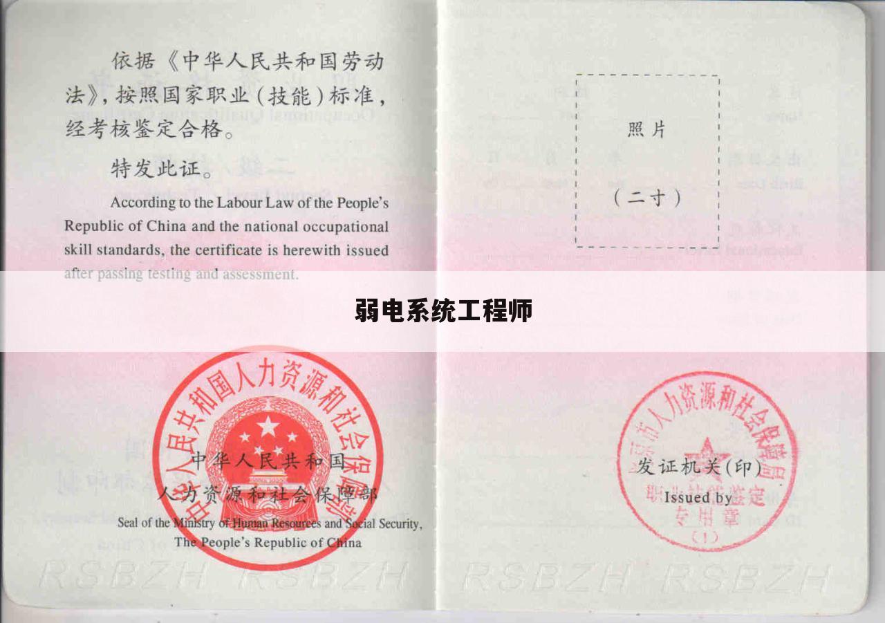 弱电系统工程师
