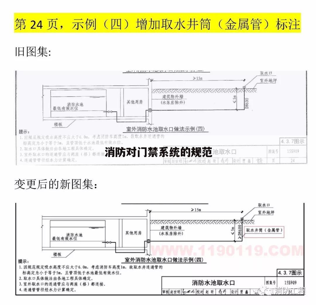 消防对门禁系统的规范