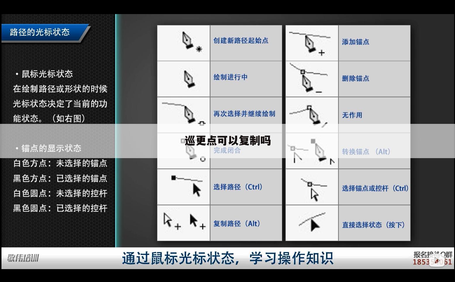 巡更点可以复制吗