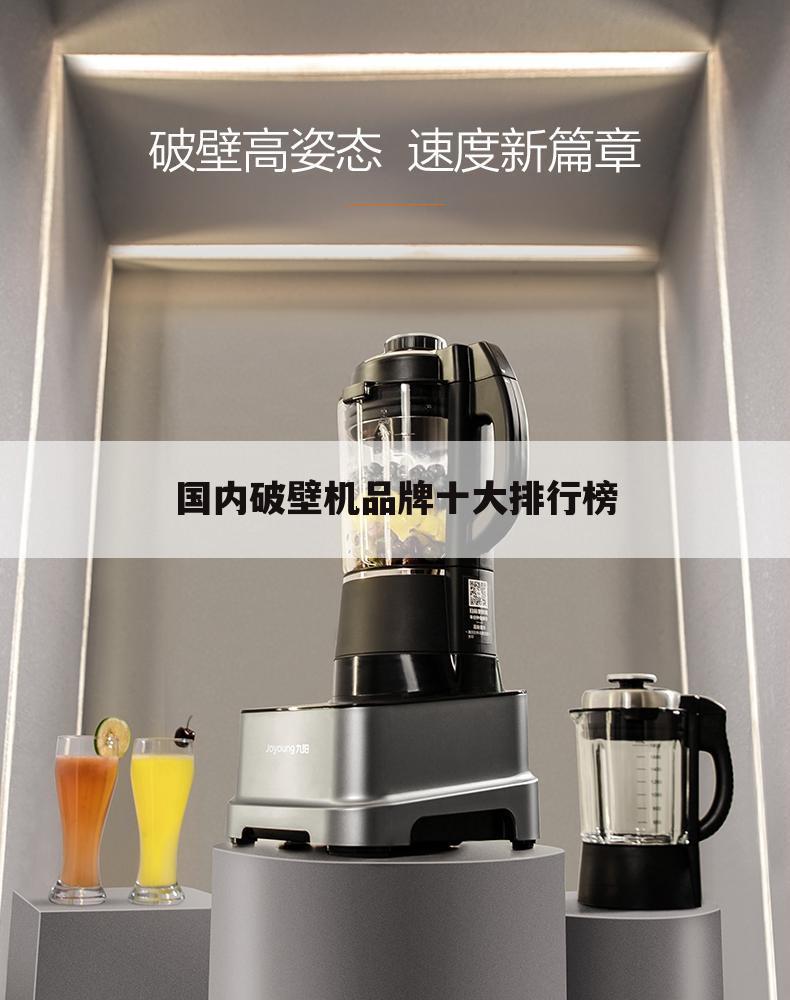 国内破壁机品牌十大排行榜