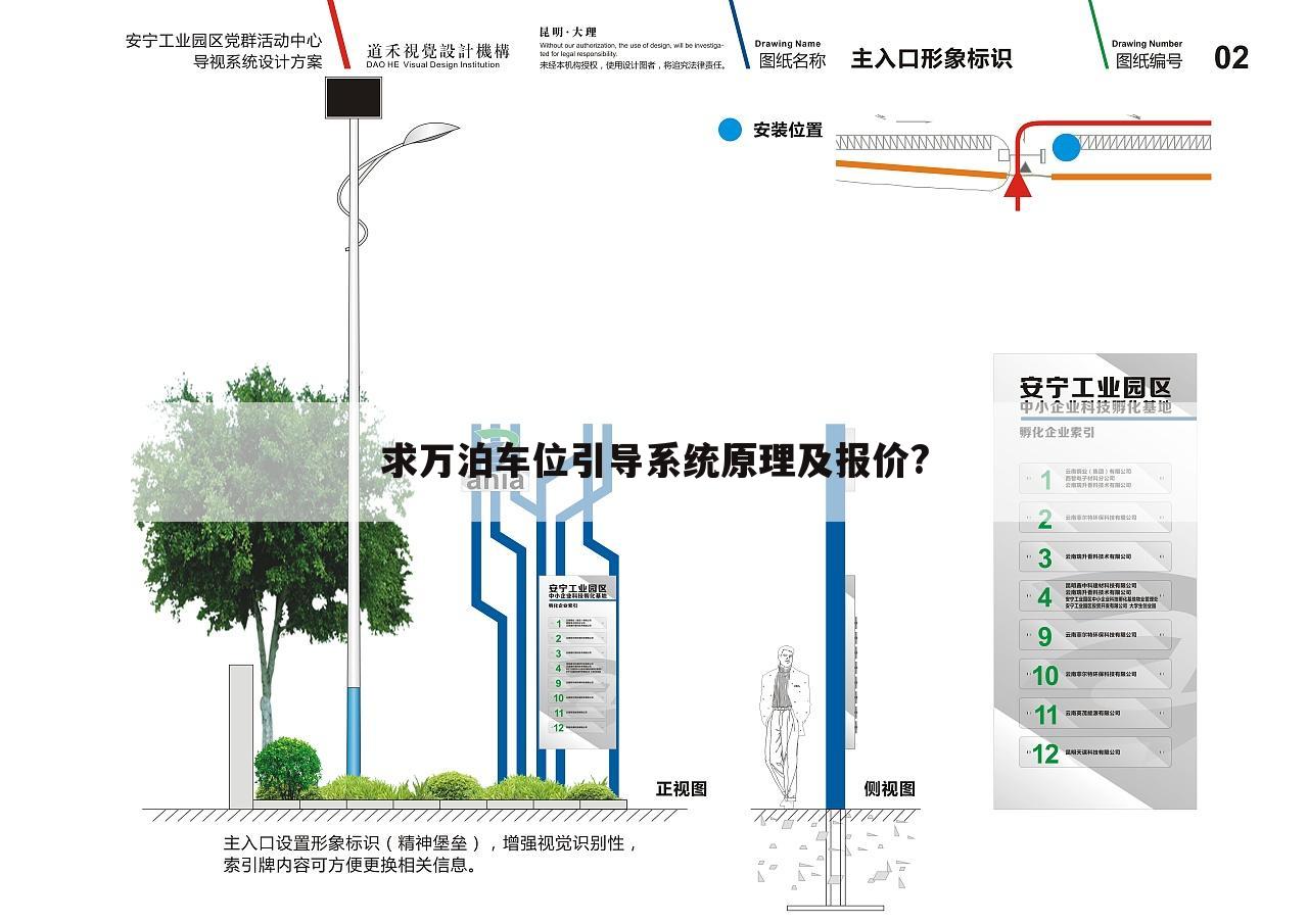 求万泊车位引导系统原理及报价?