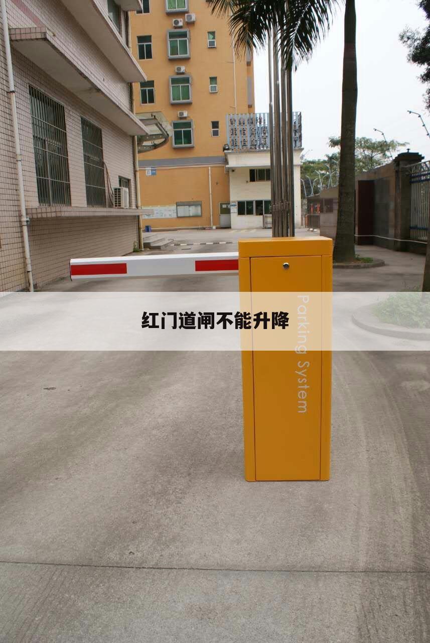 红门道闸不能升降