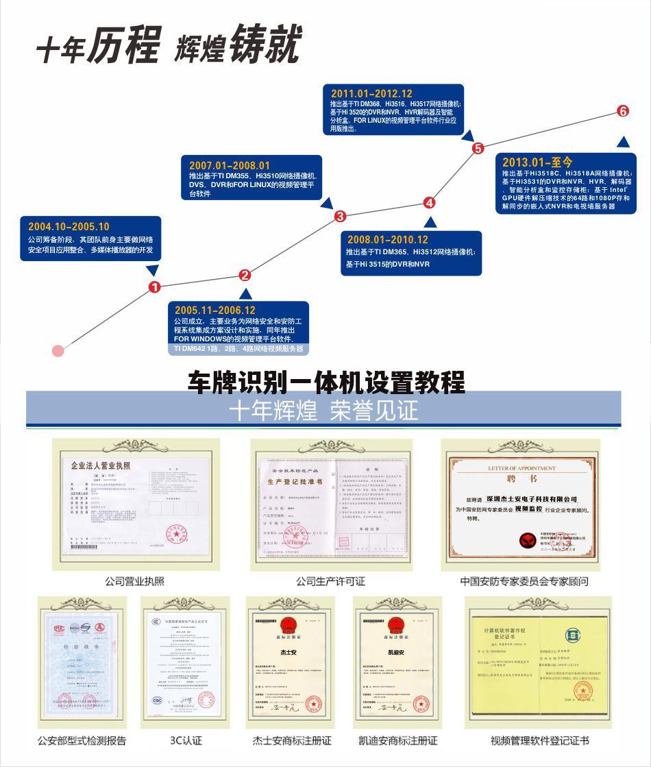 车牌识别一体机设置教程
