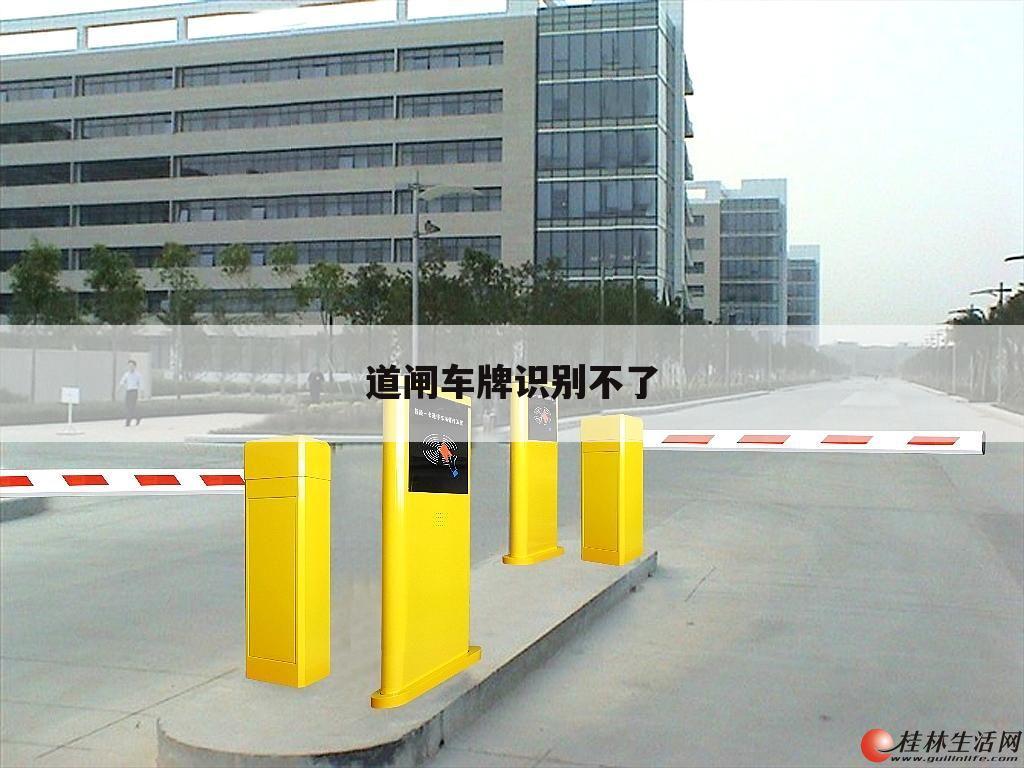 道闸车牌识别不了