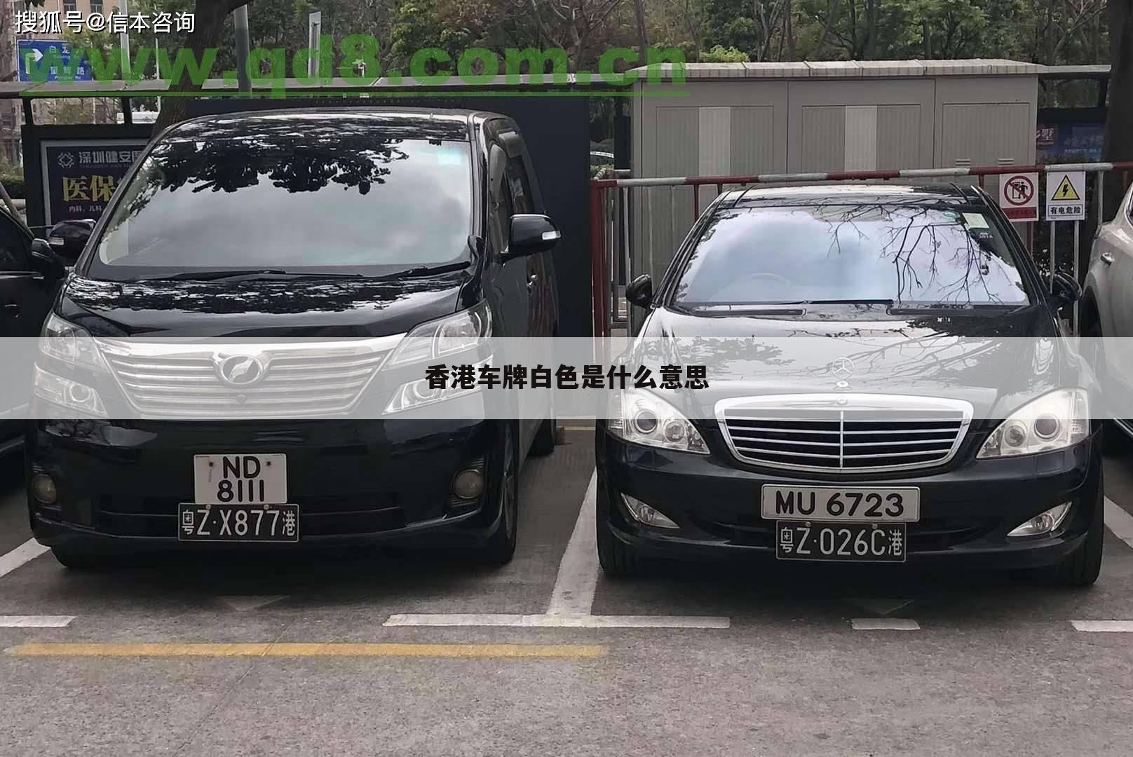香港车牌白色是什么意思
