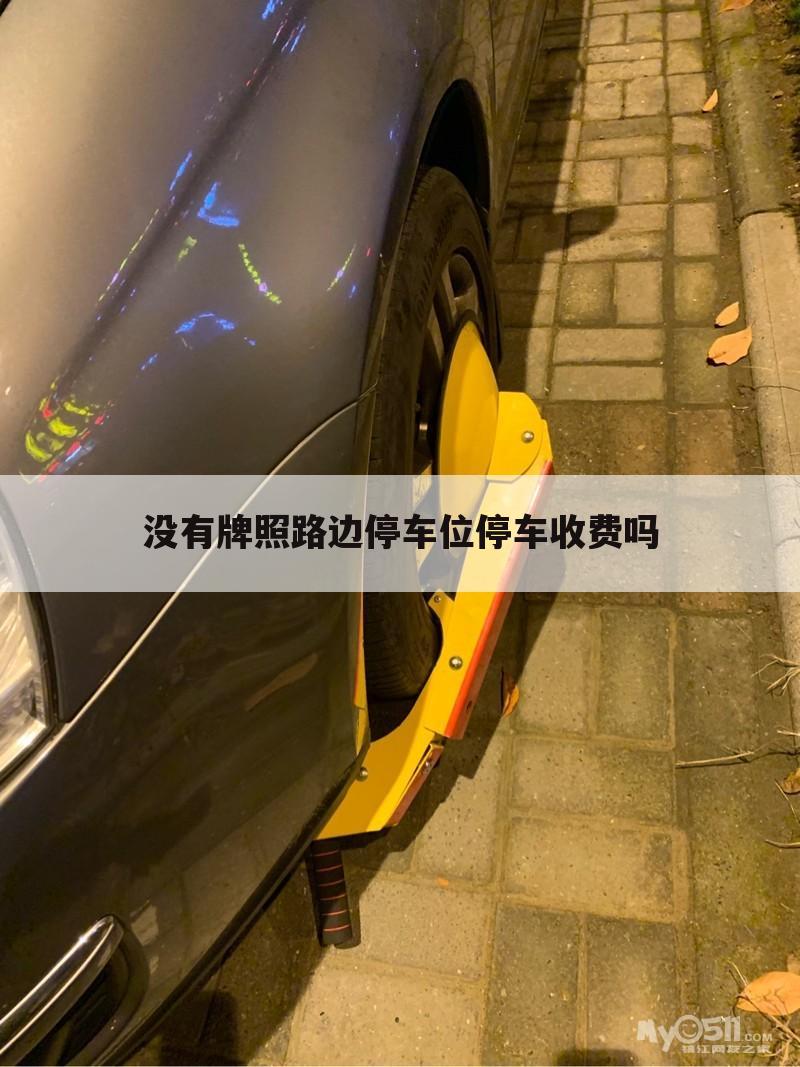 没有牌照路边停车位停车收费吗