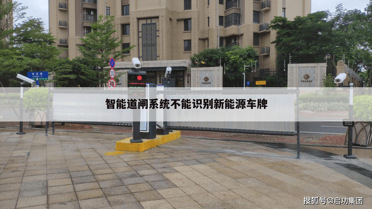 智能道闸系统不能识别新能源车牌