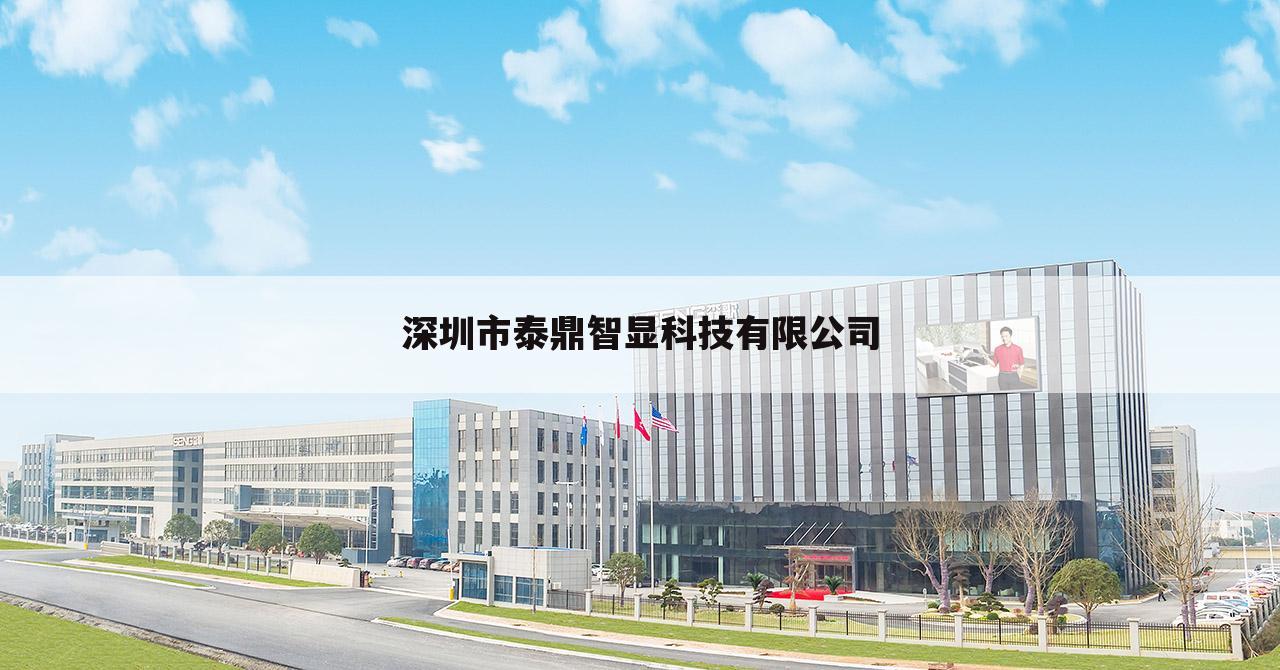 深圳市泰鼎智显科技有限公司
