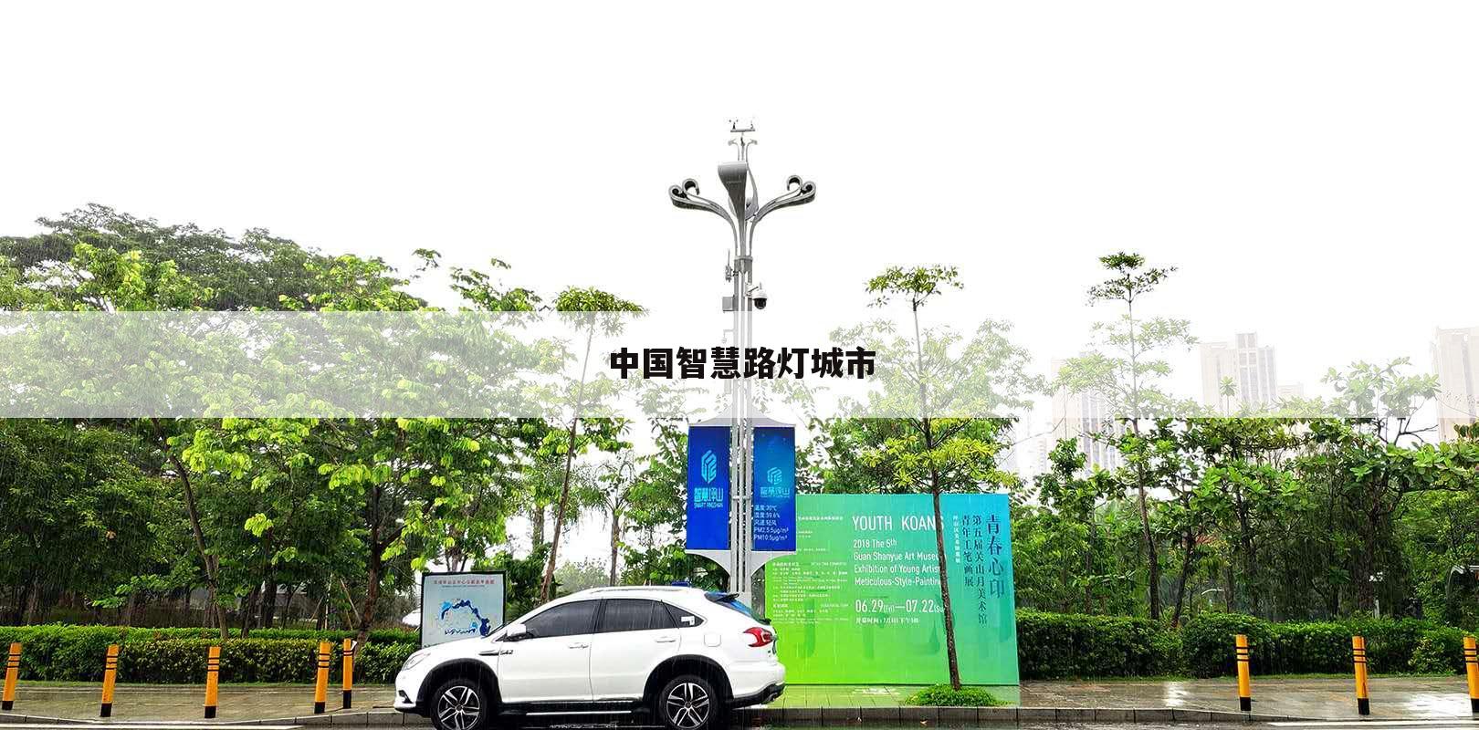 中国智慧路灯城市