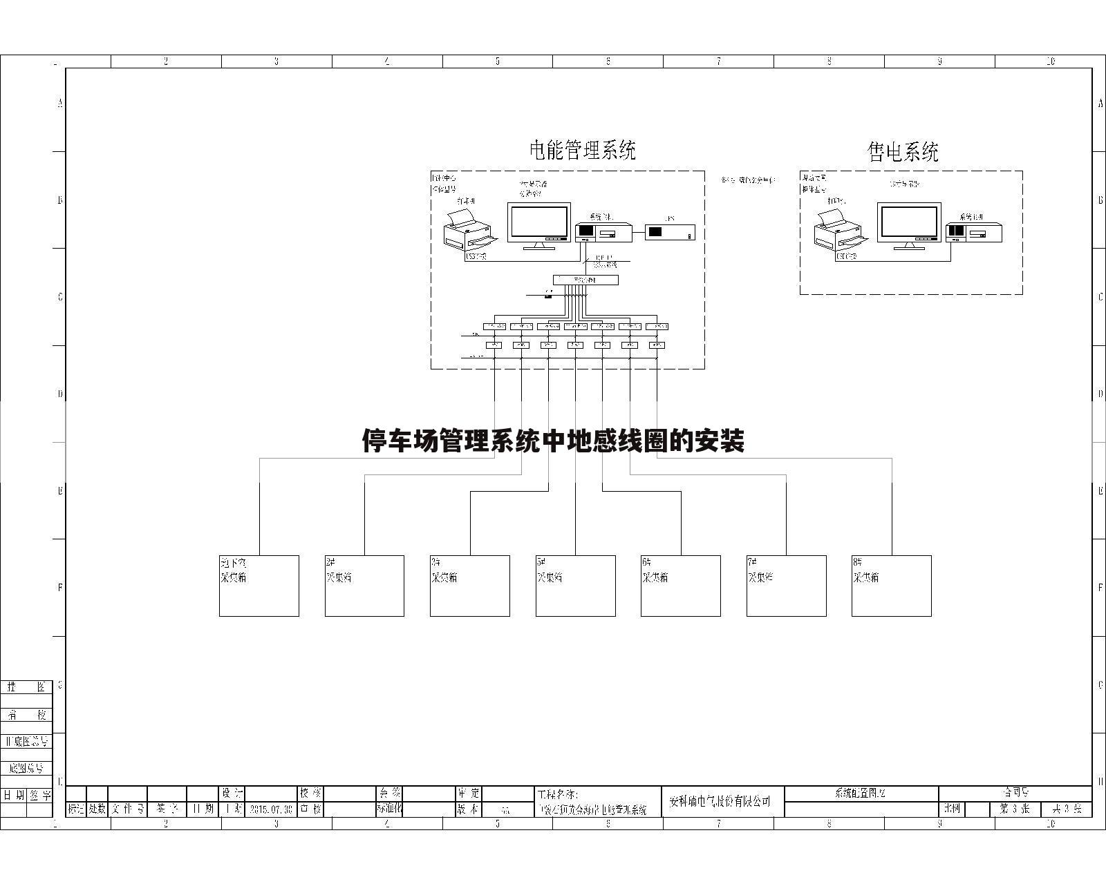 停车场管理系统中地感线圈的安装