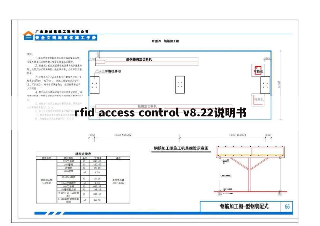 rfid access control v8.22说明书