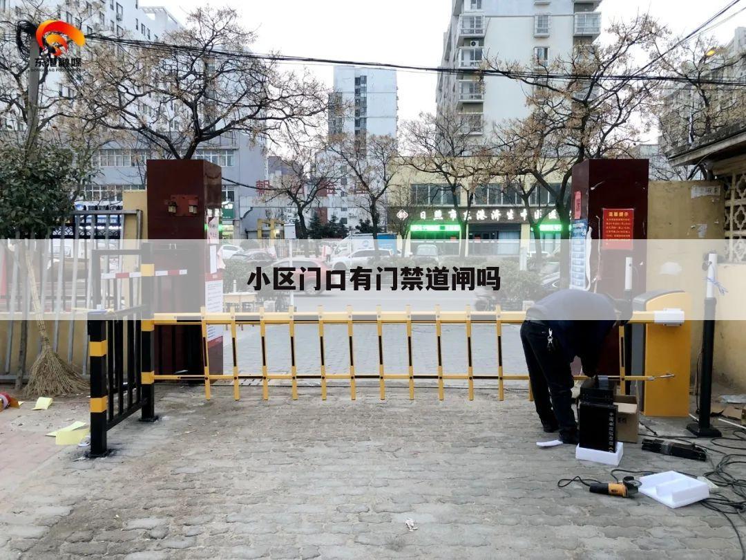 小区门口有门禁道闸吗