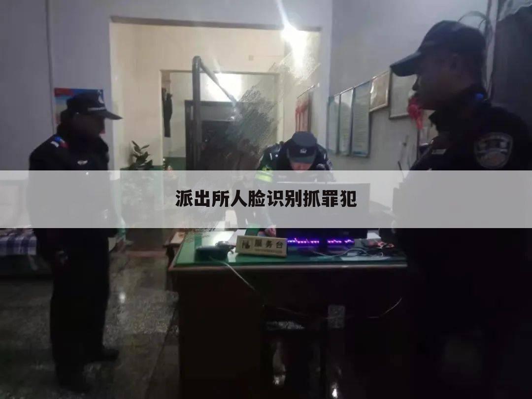 派出所人脸识别抓罪犯