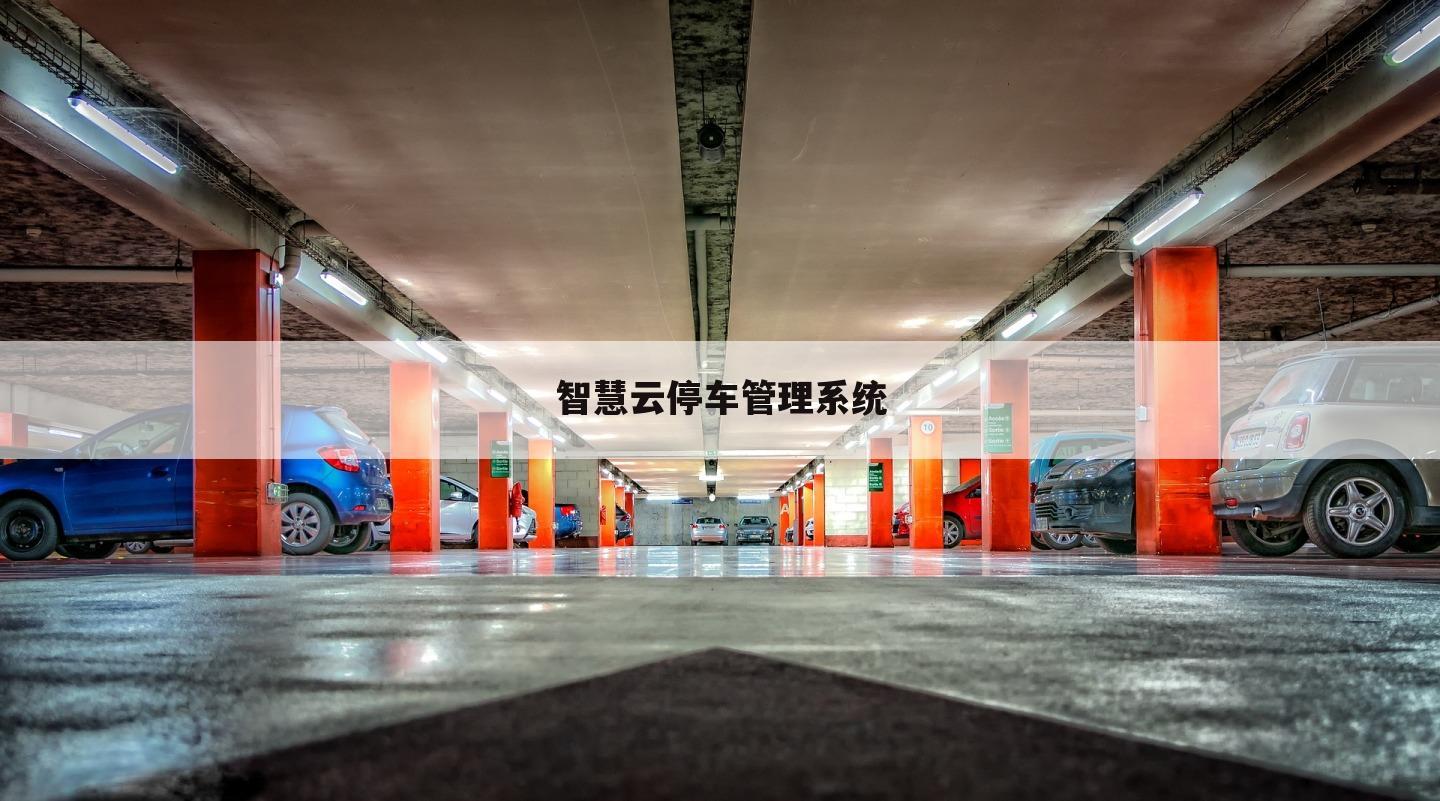 智慧云停车管理系统