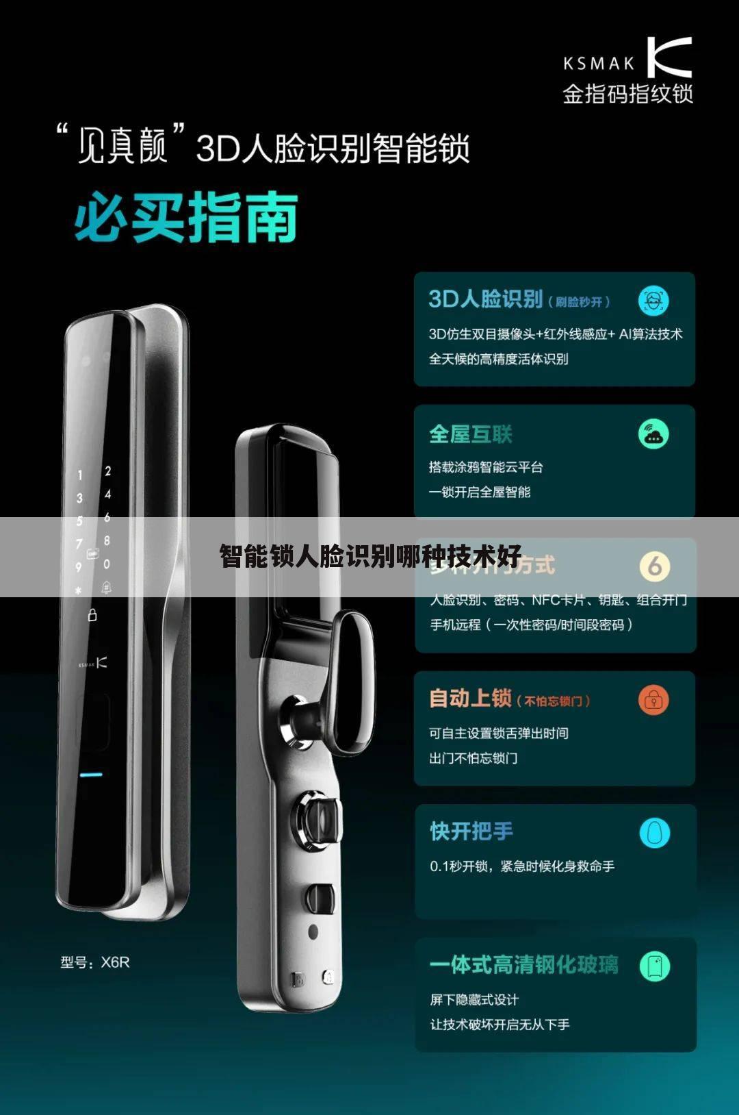 智能锁人脸识别哪种技术好