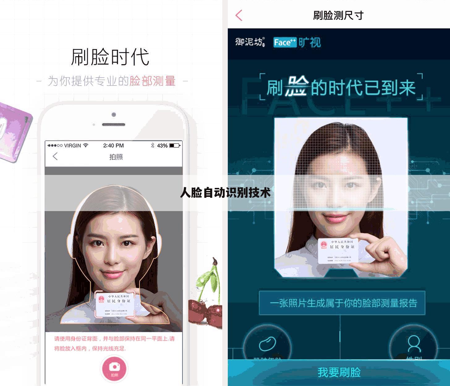 人脸自动识别技术