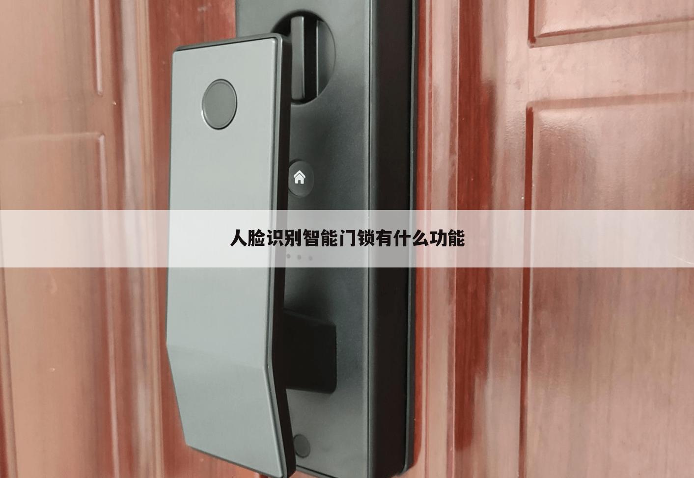 人脸识别智能门锁有什么功能