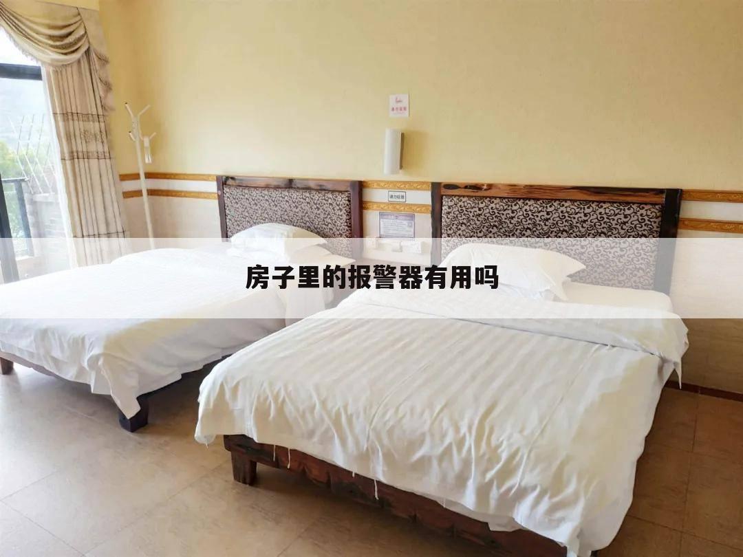 房子里的报警器有用吗