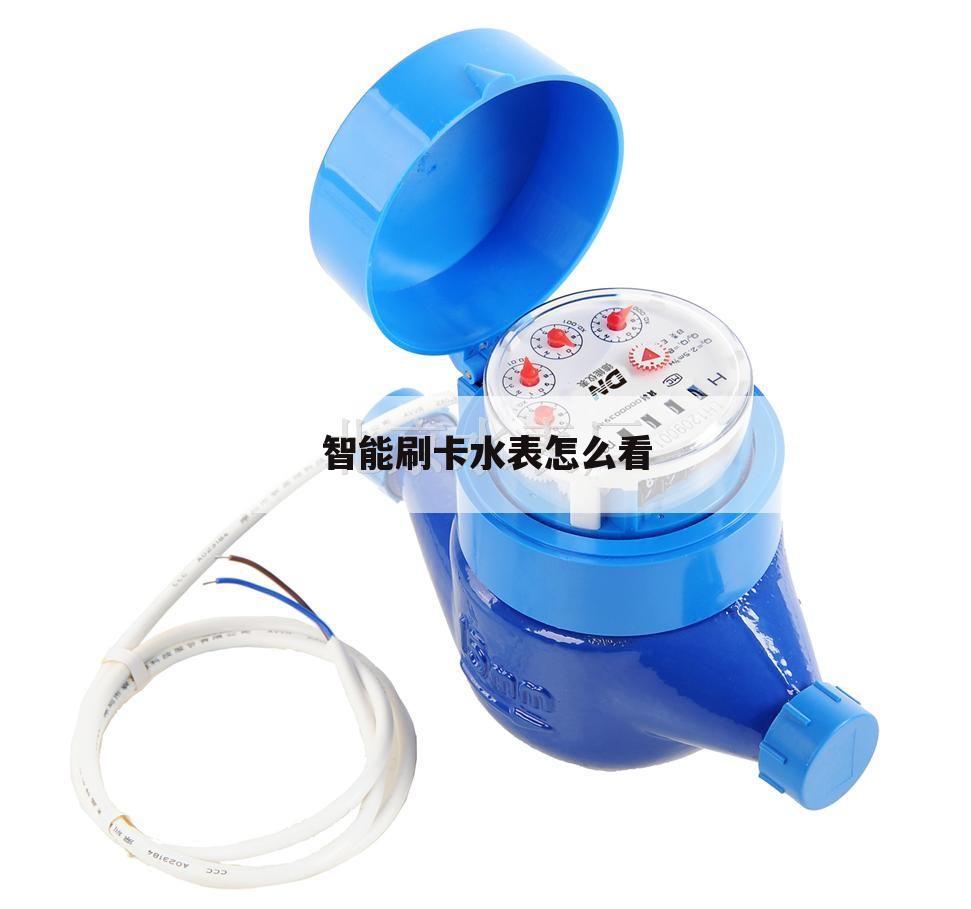 智能刷卡水表怎么看