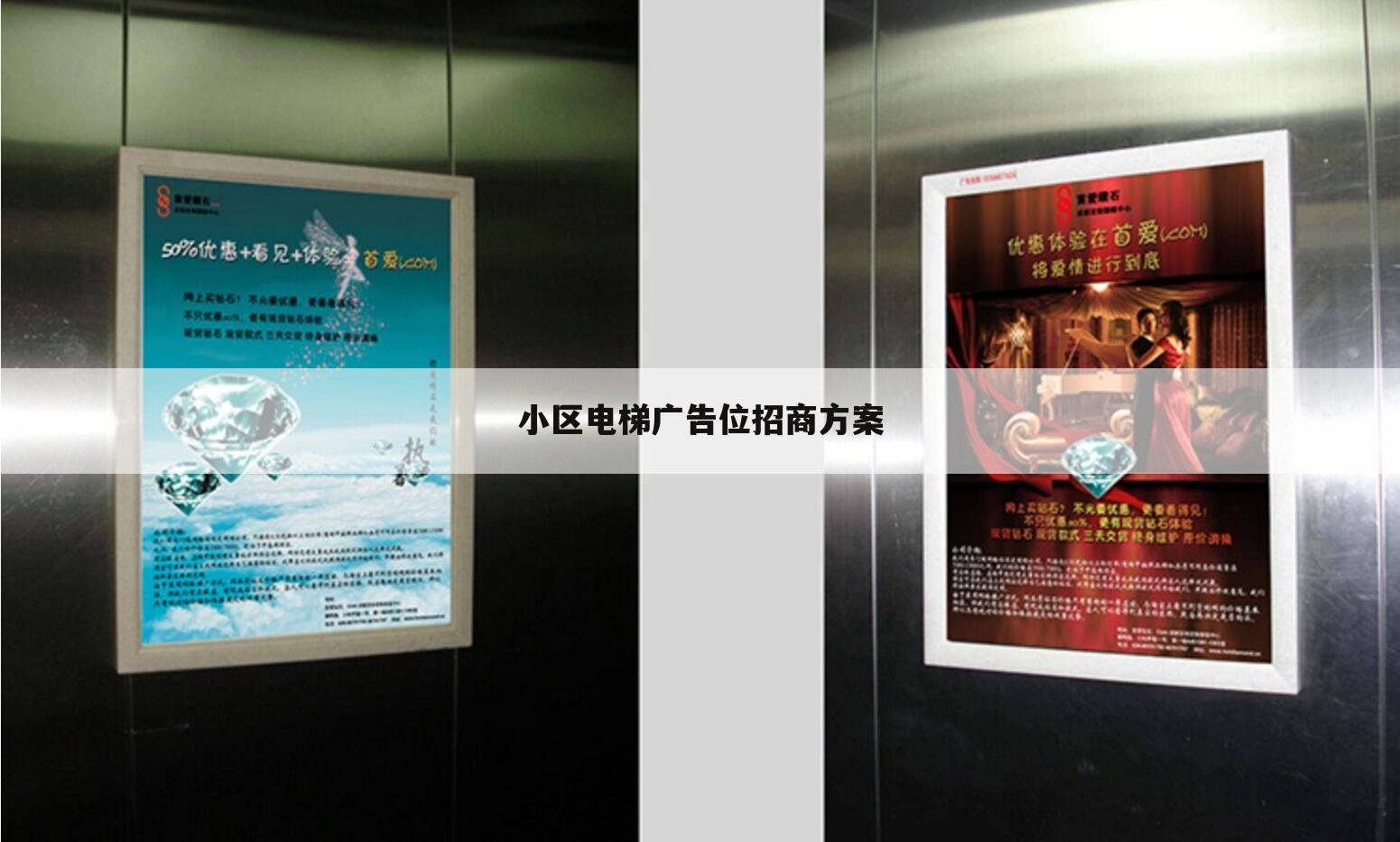 小区电梯广告位招商方案