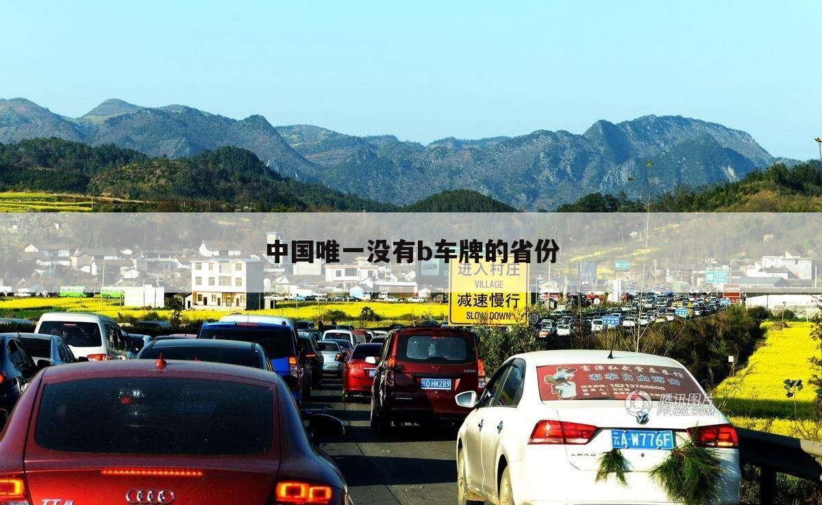 中国唯一没有b车牌的省份