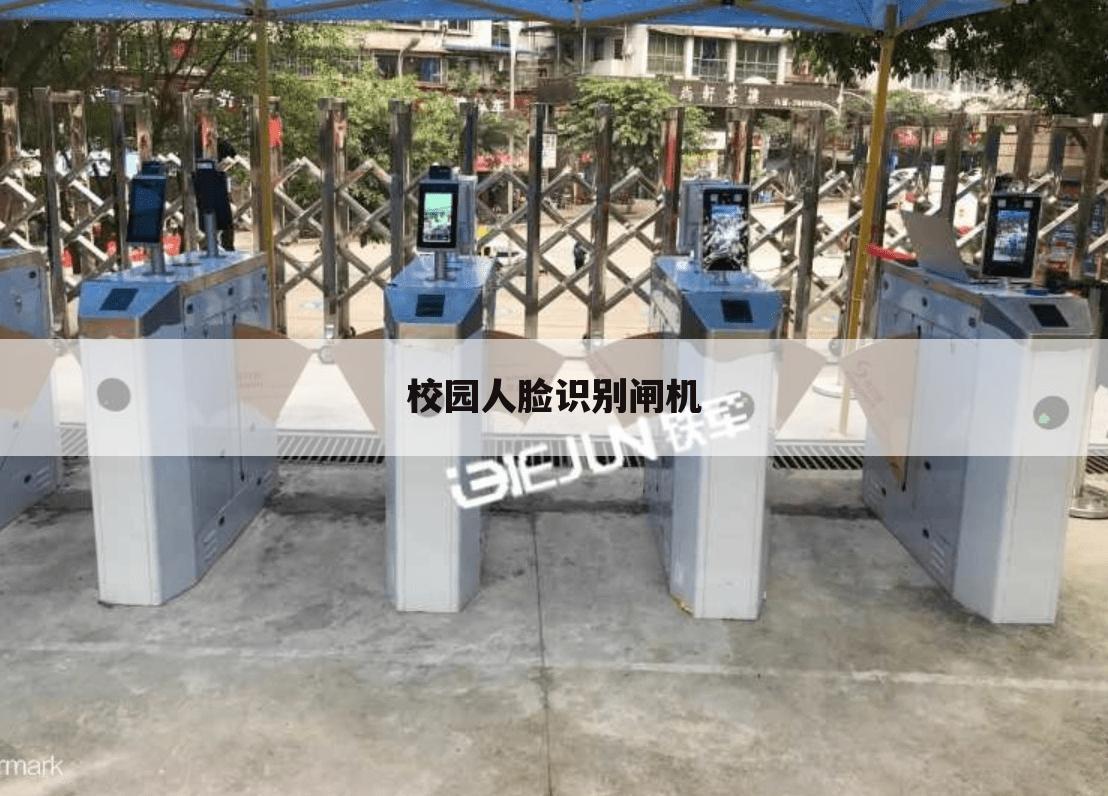 校园人脸识别闸机