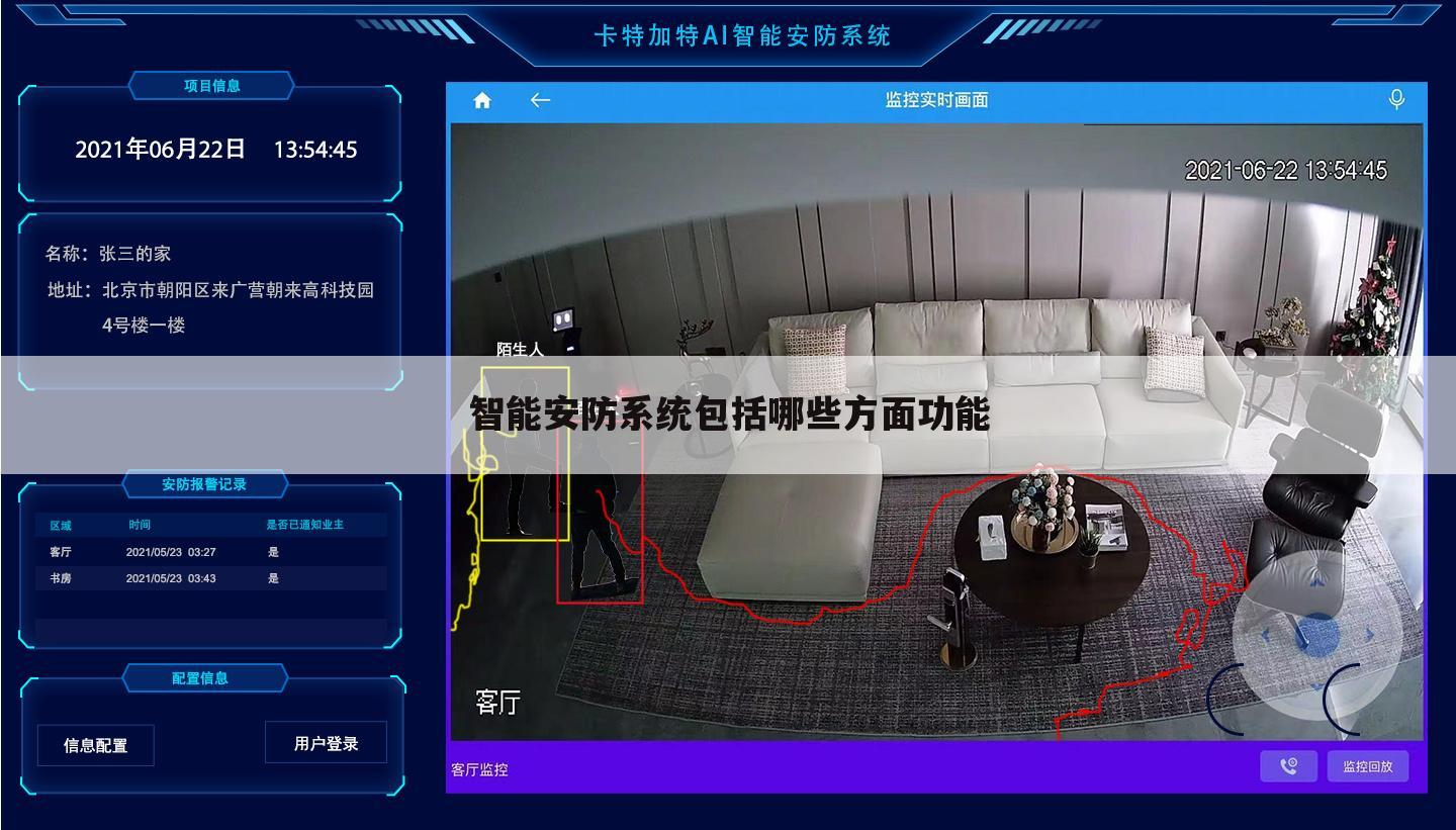 智能安防系统包括哪些方面功能