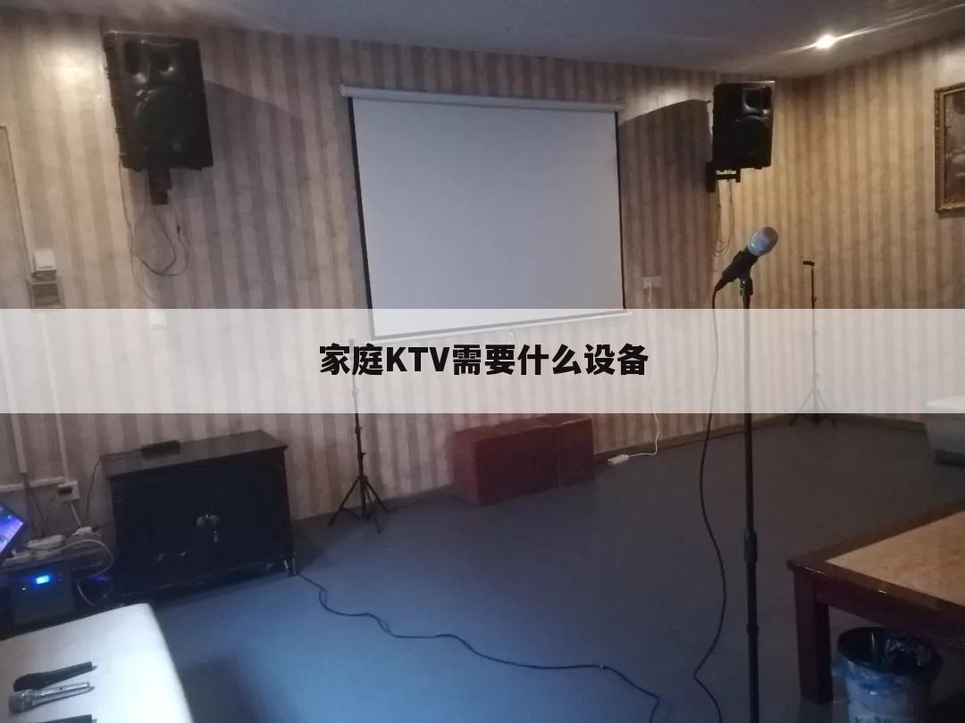家庭KTV需要什么设备