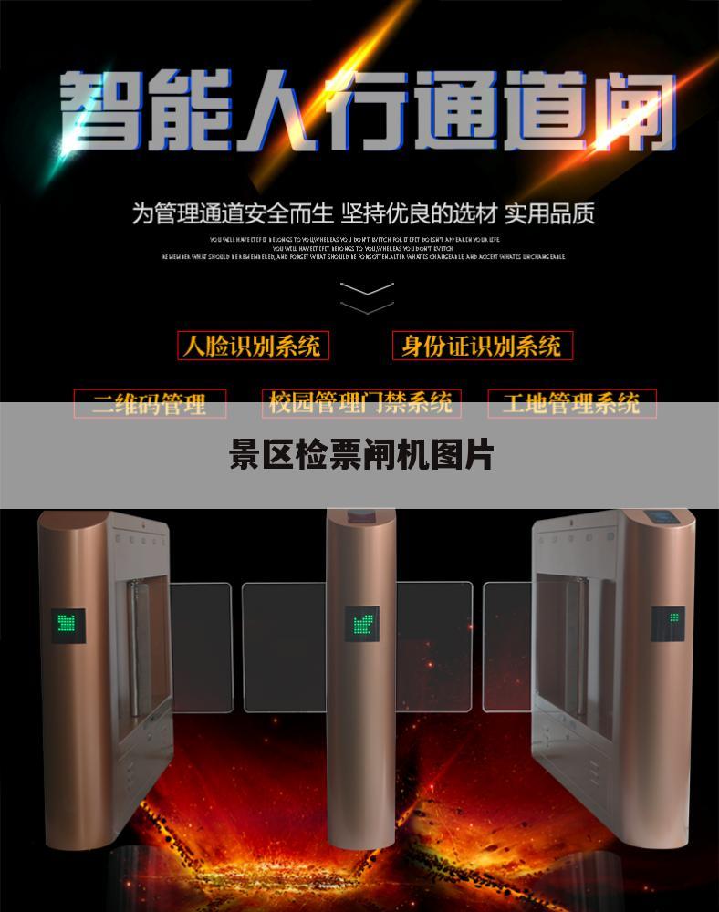 景区检票闸机图片
